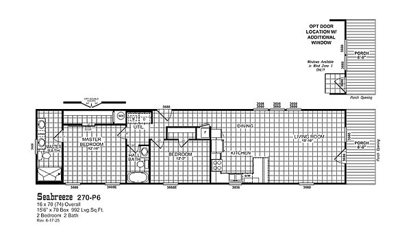 Lancaster / Seabreeze 270 Layout 84488