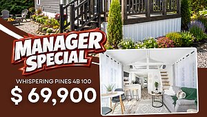 MANAGERS SPECIAL / Whispering Pines 4B 100 Utility 89922