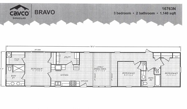16763N / Cavco Bravo No Category 81692