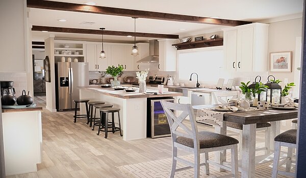 Texas BIG Pecan Valley! / Largest Kitchen Island EVER!! The Pecan Valley 68 KH30683P Interior 77442