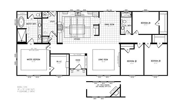 Cavco / Eastwood Layout 90453
