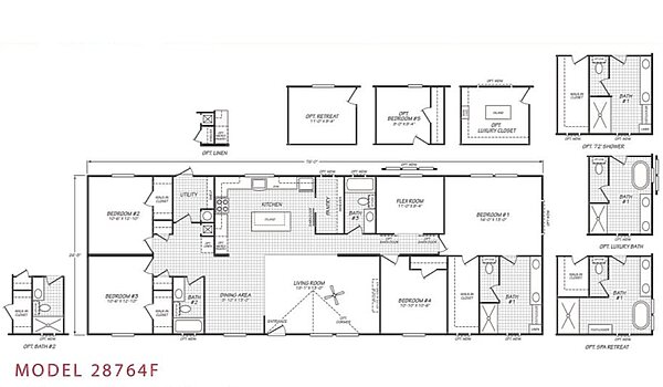 Palm Harbor Elite / 28764F Layout 82605