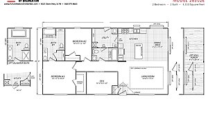Available Now / Evergreen EV28502E (3 Bedroom) Layout 41414