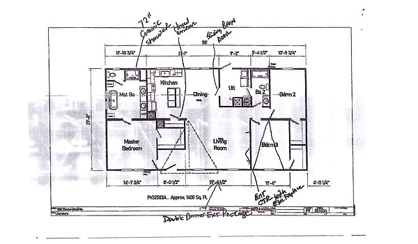 Cavco Moultrie / Express PV32583A Layout 90467