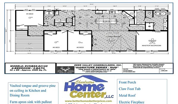 Lot #3 / Signature Series The Oasis DVHBSS-8414C Layout 88472