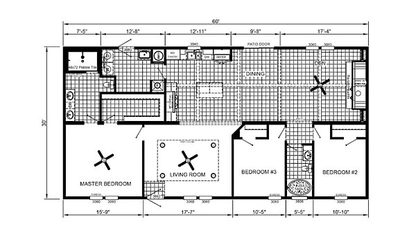 Prime / Rustic PRI3260-2021 Layout 83004