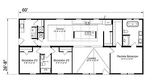 Champion Homes / Rosedale Layout 83005