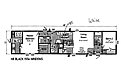 SOLD BUT CAN BE REORDERED / Cavco Goshen 1LSS033V1668 Master Suite Layout 82369