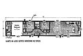 Landmark Singlewide / Modern Living Lot #29 Layout 82367