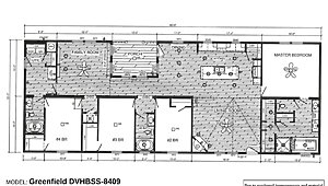 Signature Series / Greenfield DVHBSS-8409 Layout 82136