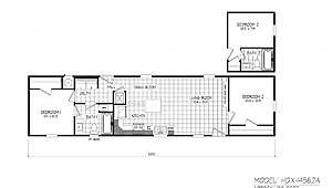 Homes Direct / The Longview HDX-14562A Layout 44208