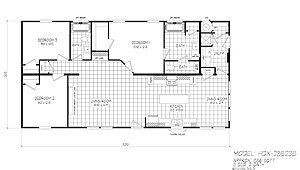 Homes Direct / The Ranch Hand HDX-28523B Layout 44224