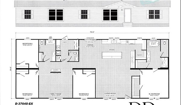 D-3764S-EX / Live Oak Extreme Series- EX Layout 85547