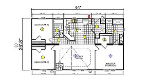 Creekside Manor / The Van Berg Manor CM-3443P Layout 44716