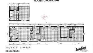 LTD1680-104 / Sunshine Limited Singlewide (Single) No Category 74092