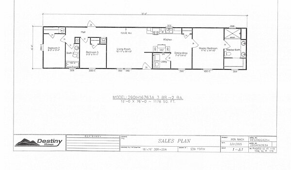 290IH16763A / Cavco Iron Ranch No Category 82232