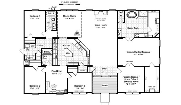 Vista Ridge / The Hacienda 320VR41604A Layout 67154