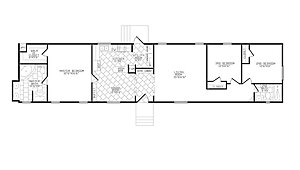 Solitaire Singlewide / SW-R318 Layout 68507