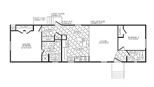 Solitaire Singlewide / SW-260 Layout 68781