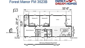 Forest Manor / FM3523B Layout 32317
