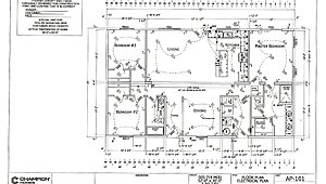 Land/Home Package / 1328 N Heights Ln, Sheridan, WY 82801 Layout 89903