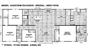 Southern Homes / Big Ben Layout 11659