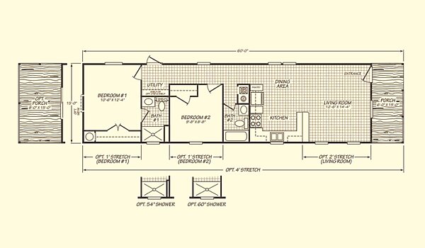 Cavco / The Retreat XL 16602Y Layout 86962