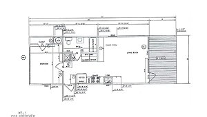 New South Quality Homes / 7110 Creekview Lot #28 Layout 88828