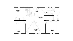 Home Mart Ardmore / The Blue Harbor Lot #4 Layout 87023