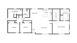 Star West Homes / Cottonwood 6832 Layout 66867