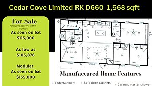 Cedar Cove / D660 Utility 88140