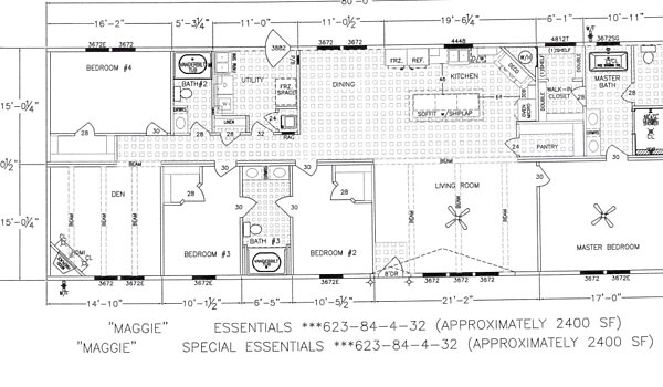 Essentials Series / The Maggie 623-84-4-32 No Category 86768