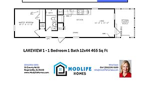 ModLife Homes / The Lakeview 1 Layout 75190