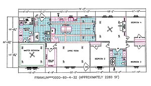 Franklin Homes / The Fireside Haven Layout 83701