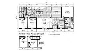 COMING SOON / Westlake Ranch Homes 3W1075-P Layout 75736