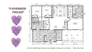 Peter's Homes / The Lavender Fields Layout 18797