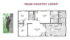 Peter's Homes / The Bear Country Lodge Layout 18804