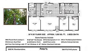 Columbia River Collection Multi-Section / Wilderness Retreat 2 Layout 80694