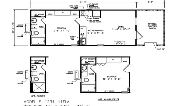 Tiny / Hacienda S-1234-11FLA Layout 751