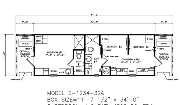 Tiny / Duplex S-1234-32A Layout 6748