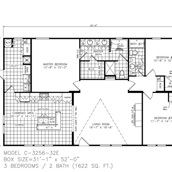 Ultimate 32x56-32E - Texas Built Mobile Homes