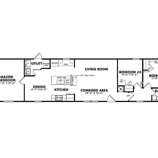 Ultimate U 1680 32j Texas Built Mobile Homes