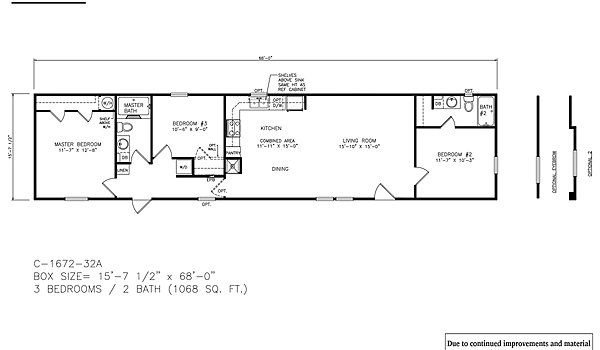 Classic / C-1672-32A Layout 73018