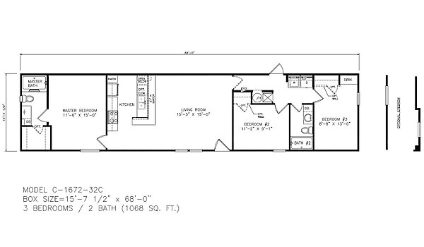 Classic / C-1672-32C Layout 72210