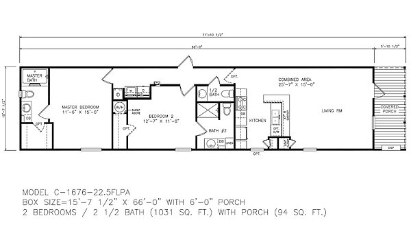 Classic / C-1676-22.5FLPA Layout 72211