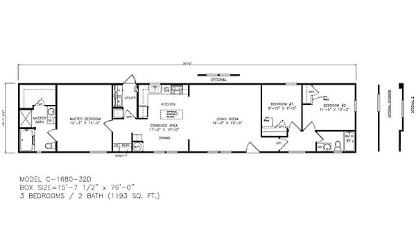 Classic / C-1680-32D Layout 72214