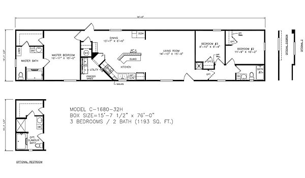 Classic / C-1680-32H Layout 72217