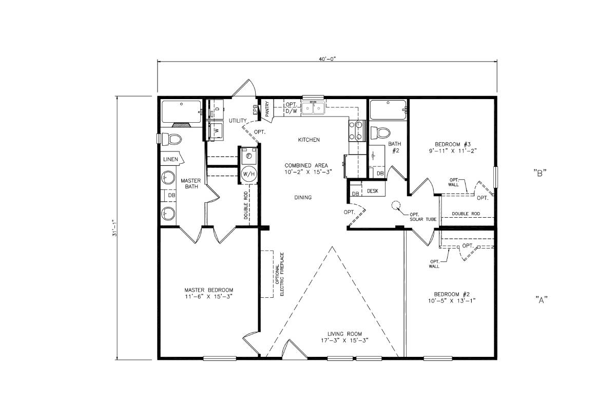 Classic C-3244-32A by Legacy Housing - Country Living Modular Homes