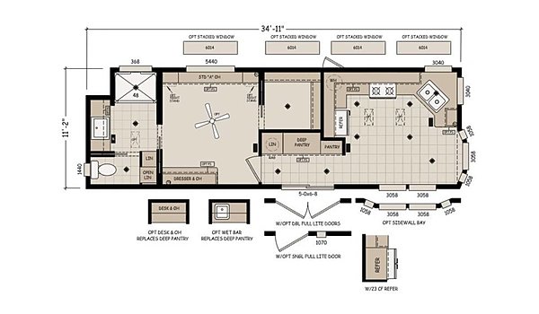 Antigua / AN-1133F-21 Layout 68864