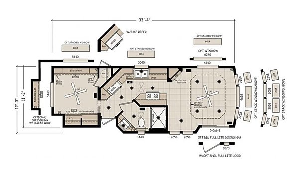 Antigua / AN-1133G-21 Layout 68865